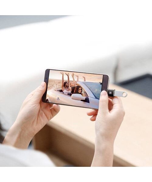 Baseus CATOTG-01 Adaptér z USB-A na USB-C Black