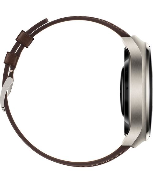 Huawei Watch 4 Pro 48mm Classic Brown Leather Strap