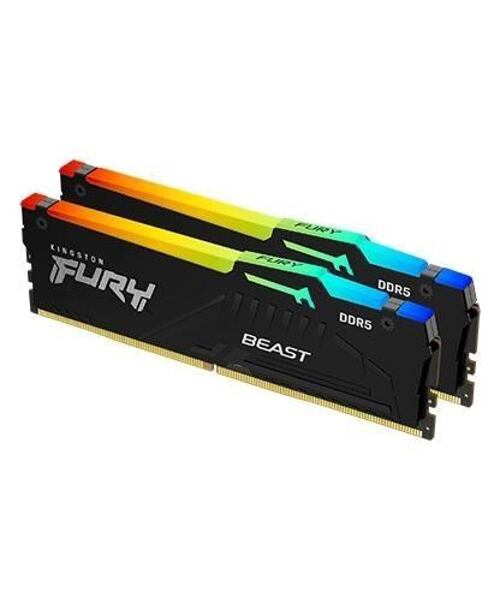 Kingston FURY Beast EXPO/DDR5/32GB/6000MHz/CL36/2x16GB/RGB/Black