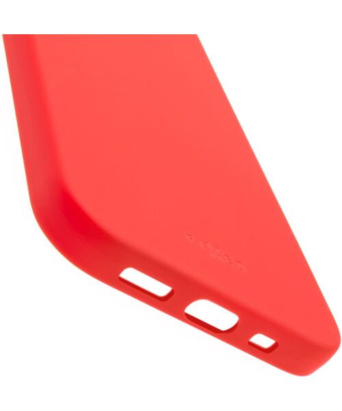 Zadní pogumovaný kryt FIXED Story pro Apple iPhone 14 Plus, červený