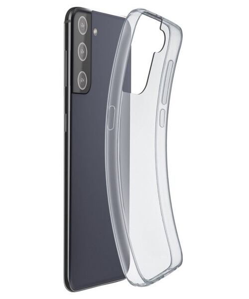 Extratenký zadní kryt Cellularline Fine pro Samsung Galaxy S21 Plus, bezbarvý
