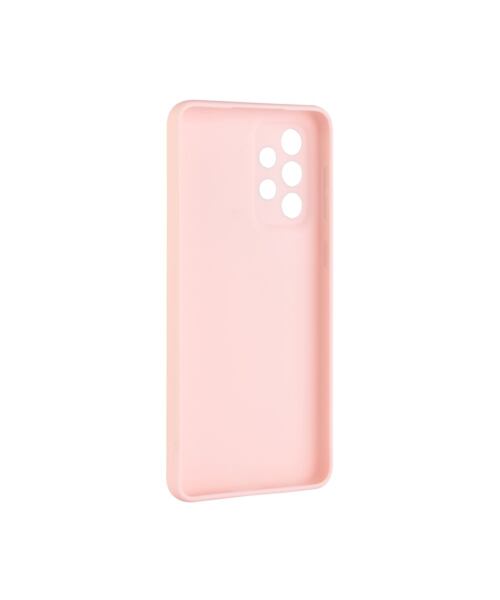 Zadní pogumovaný kryt FIXED Story pro Samsung Galaxy A33 5G, růžový
