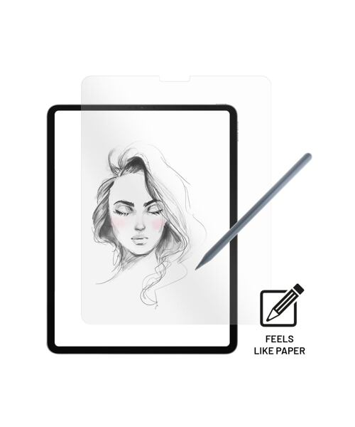 Ochranné tvrzené sklo FIXED PaperGlass Screen Protector pro Apple iPad Pro 12,9" (2018/2020/2021/202