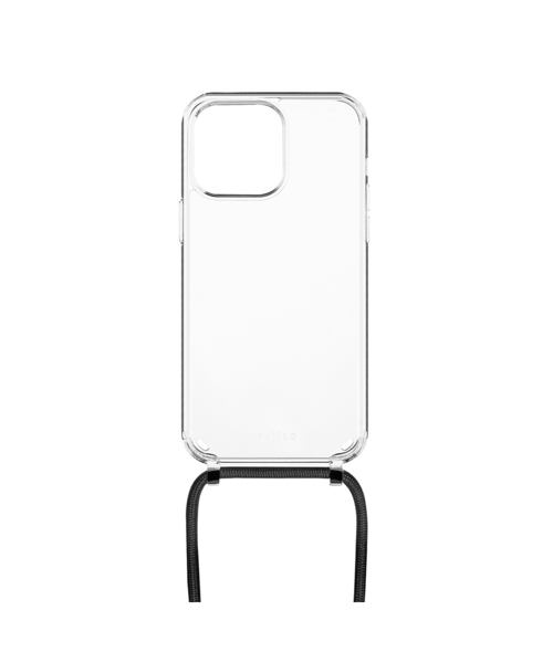 Pouzdro FIXED Pure Neck s černou šňůrkou na krk pro Apple iPhone 14 Pro