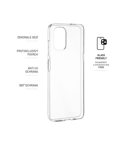 FIXED TPU Gel Case for Nokia G21, clear