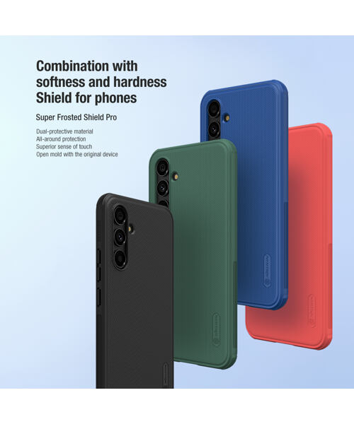 Nillkin Super Frosted PRO Zadní Kryt pro Samsung Galaxy A54 5G Deep Green