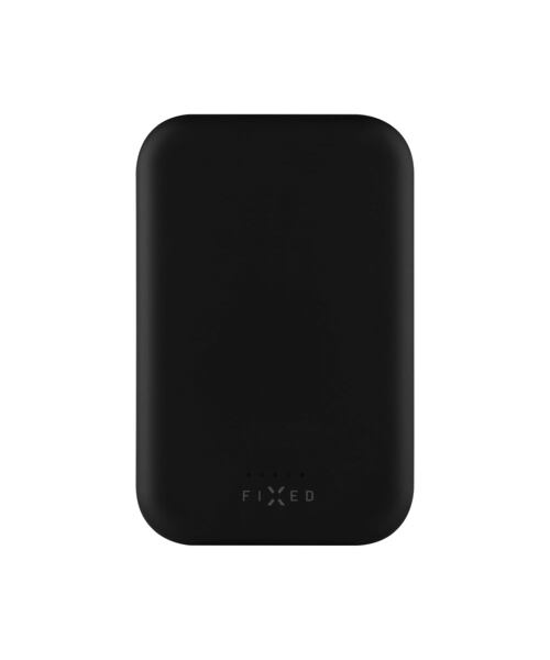 Powerbanka FIXED MagZen (2nd gen.) s bezdrátovým nabíjením a podporou MagSafe, 10 000 mAh, černá