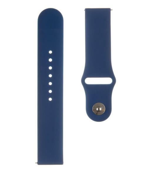 Tactical 614 Silikonový Řemínek 22mm Dark Blue