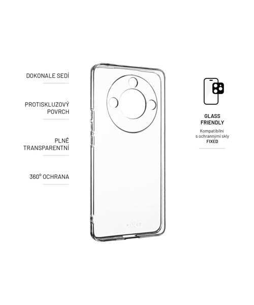 TPU gelový kryt FIXED Story pro Honor X50, čirý
