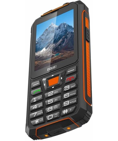 EVOLVEO StrongPhone Z6 Black Orange