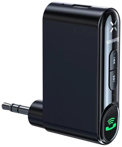 Baseus bluetoooth audio adaptér Qiyin černý