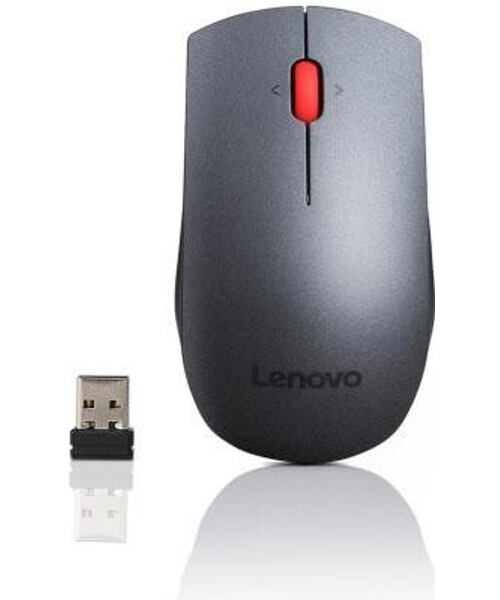 Lenovo 700/Kancelářská/Laserová/Bezdrátová USB/Černá