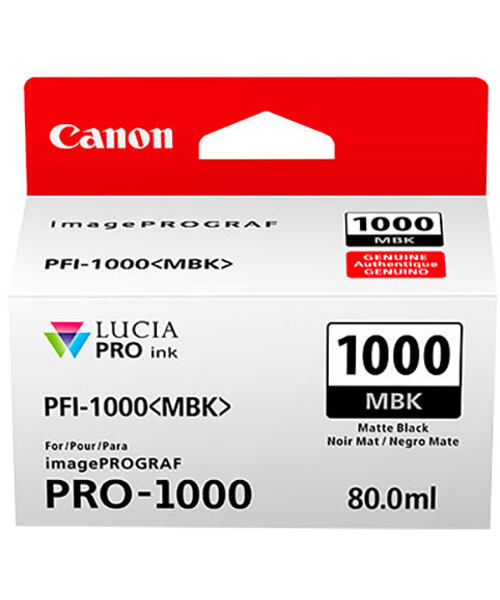 Canon PFI-1000 MBK, matný černý