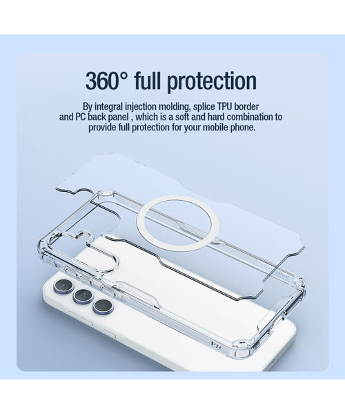 Nillkin Nature TPU PRO Kryt pro Samsung Galaxy A55 5G Transparent