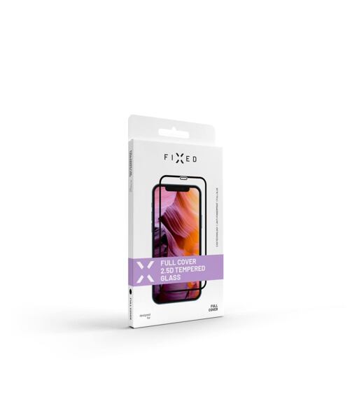 Ochranné tvrzené sklo FIXED Full-Cover pro Vivo Y28, černé