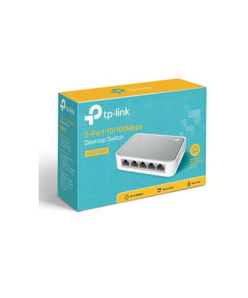 TP-Link TL-SF1005D 5x 10/100Mbps Desktop Switch