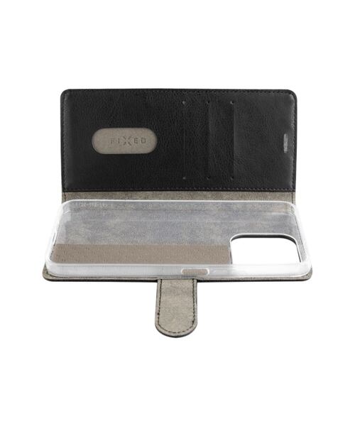 Pouzdro typu kniha FIXED Opus pro Honor X8a, černé