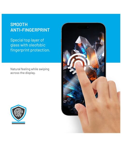 Prémiové ochranné tvrzené sklo FIXED Armor s aplikátorem pro Samsung Galaxy A54 5G, černé