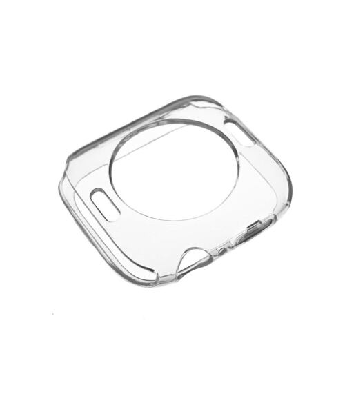 TPU gelový kryt FIXED Story pro Apple Watch Series 9 45mm, čirý