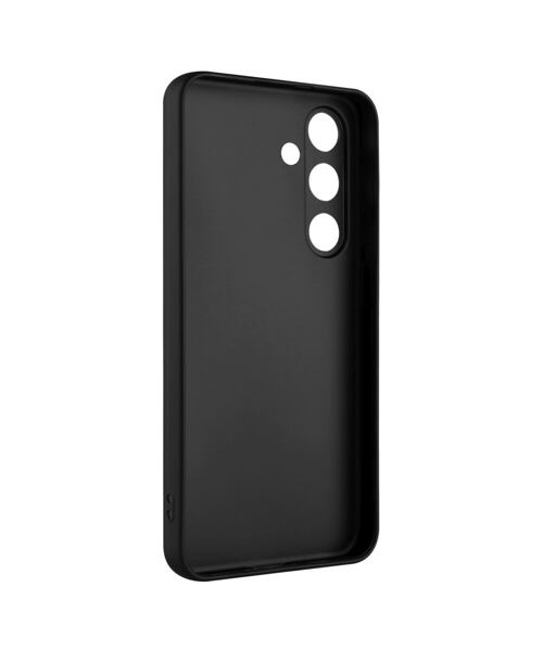 Zadní pogumovaný kryt FIXED Story pro Samsung Galaxy S24, černý