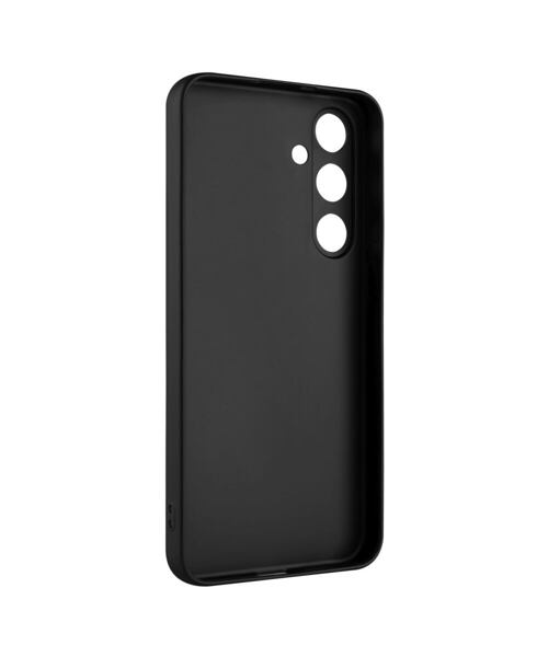 Zadní pogumovaný kryt FIXED Story pro Samsung Galaxy S24+, černý