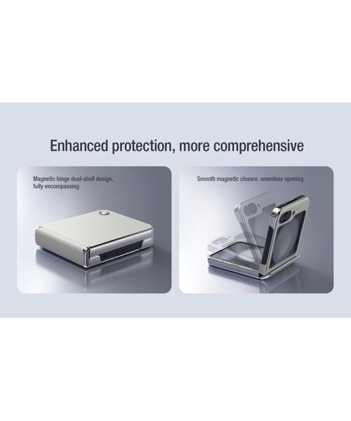 Nillkin CamShield Flip Zadní Kryt pro Samsung Galaxy Z Flip 6/7 FE Black