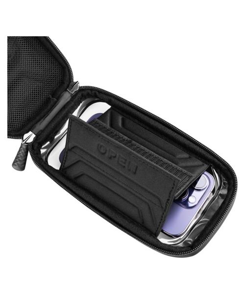 Odnímatelné pouzdro mobilního telefonu na kolo FIXED Bikee Bag 2, černý