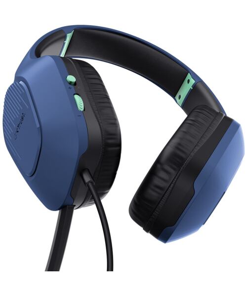 Trust GXT 415B ZIROX/Stereo/Jack/Drát/Modrá