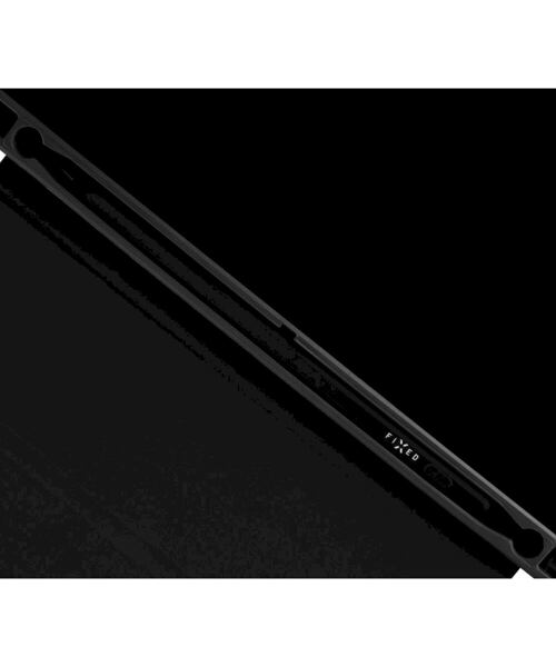 Pouzdro FIXED Padcover+ pro Apple iPad Air 13" (2024/2025) se stojánkem a pouzdrem pro Pencil, černé