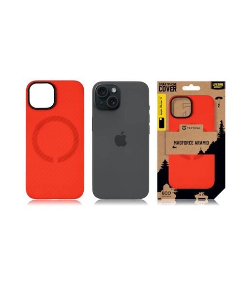 Tactical MagForce Aramid Bloody Mary Limited Edition Kryt pro Apple iPhone 15