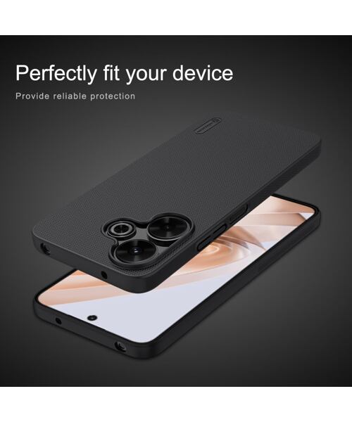 Nillkin Super Frosted Zadní Kryt pro Xiaomi Redmi 13 4G/Poco M6 4G Black