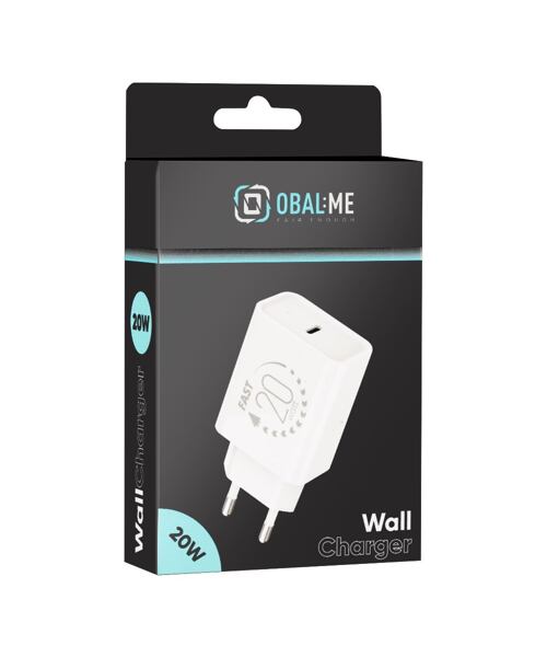 OBAL:ME Cestovní Nabíječka USB-C 20W White