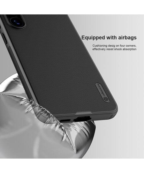 Nillkin Super Frosted PRO Magnetic Zadní Kryt pro Samsung Galaxy S24 FE Black