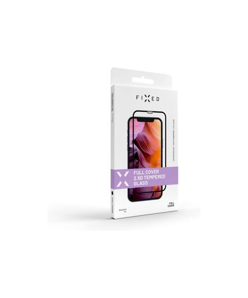 Ochranné tvrzené sklo FIXED Full-Cover pro Apple iPhone 16 Pro Max, černé