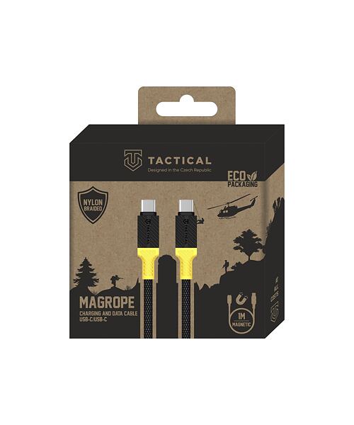 Tactical MagRope USB-C/USB-C 1m Black/Yellow