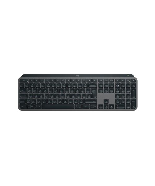 Logitech MX KEYS S/Bezdrátová USB + Bluetooth/US layout/Grafitová