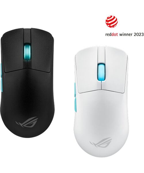 ASUS myš ROG Harpe Ace Aim Lab Edition, Bluetooth, bílá