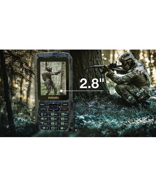 EVOLVEO StrongPhone Z6 Dual SIM Hunting Camo