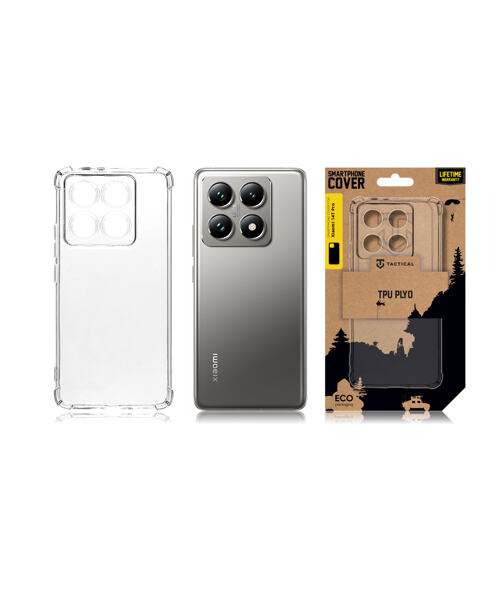 Tactical TPU Plyo Kryt pro Xiaomi 14T Pro Transparent