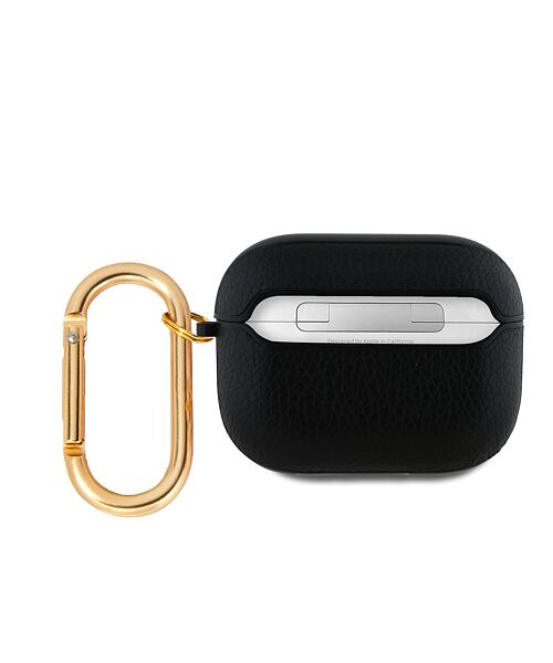 Guess PU Grained Classic Logo Pouzdro pro AirPods 3 Black