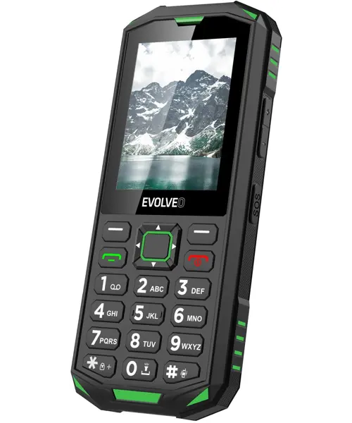 EVOLVEO StrongPhone X5 Dual SIM Black Green