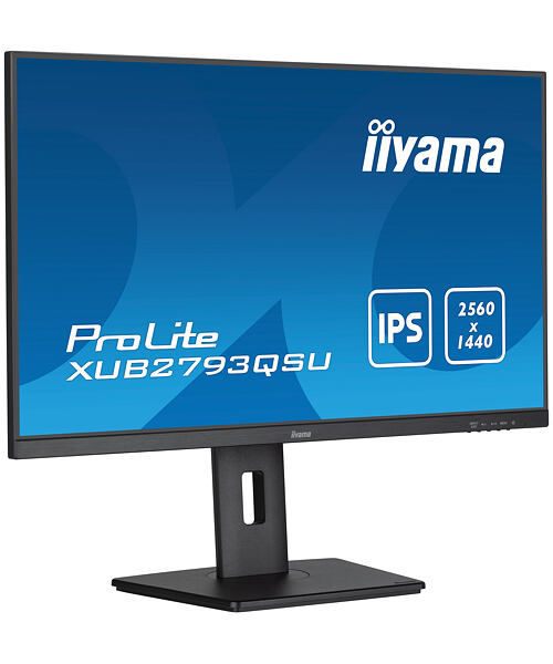 iiyama XUB2793QSU-B7 počítačový monitor 68,6 cm (27") 2560 x 1140 px Wide Quad HD LED Černá