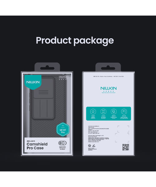 Nillkin CamShield PRO Zadní Kryt pro Xiaomi 14T Pro Black