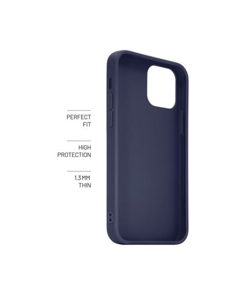 Zadní pogumovaný kryt FIXED Story pro Samsung Galaxy A16 4G/5G, modrý