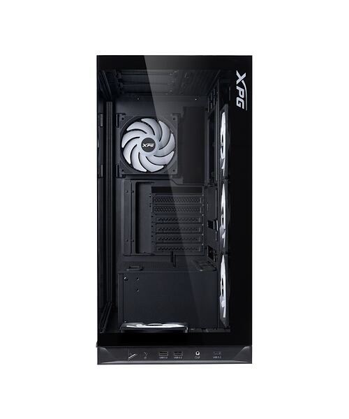 Adata XPG INVADER X BTF/Midi Tower/Transpar./Černá