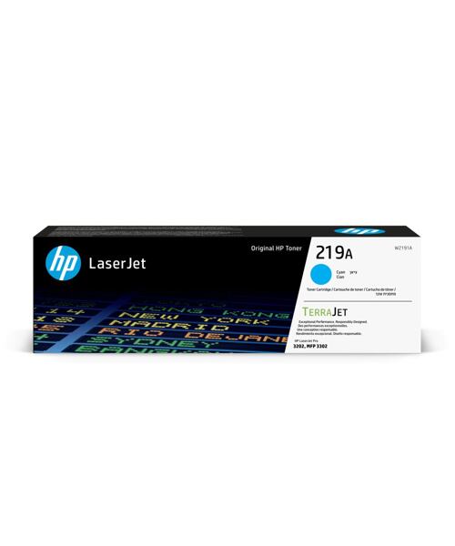 HP Toner 219A LaserJet Cyan