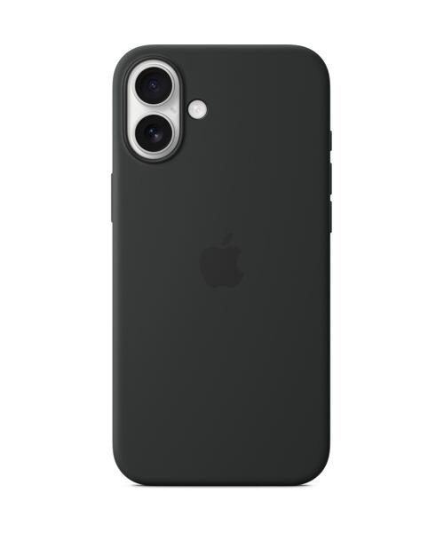 MYY93ZM/A Apple Silikonový Kryt vč. Magsafe pro iPhone 16 Plus Black