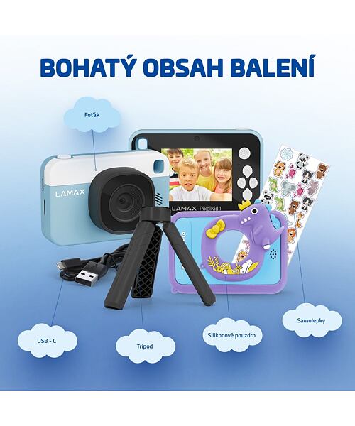 LAMAX PixelKid1 Blue