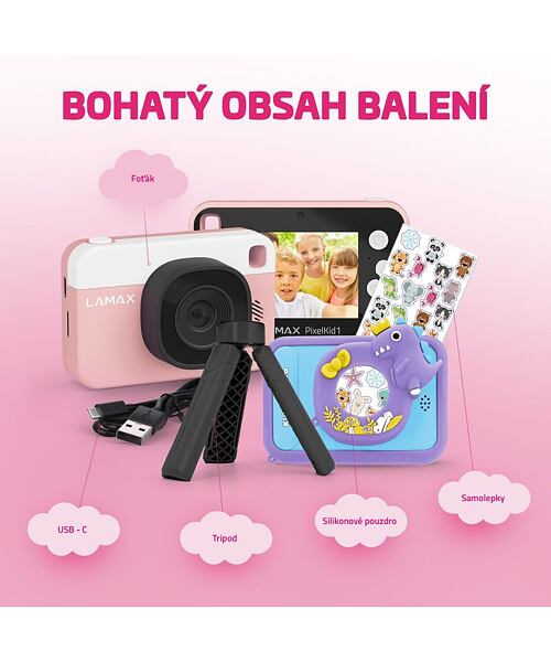 LAMAX PixelKid1 Pink