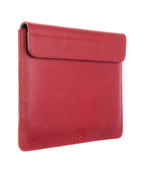Kožené pouzdro FIXED Oxford pro všechny modely Apple iPad s úhlopříčkou displeje 10-11", červené